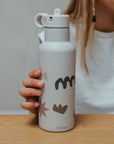 Stainless Steel Water Bottle - Shapes 475ml